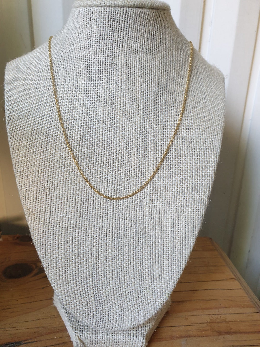Upgrade - 14k Gold filled 18" Double-Rope Chain
