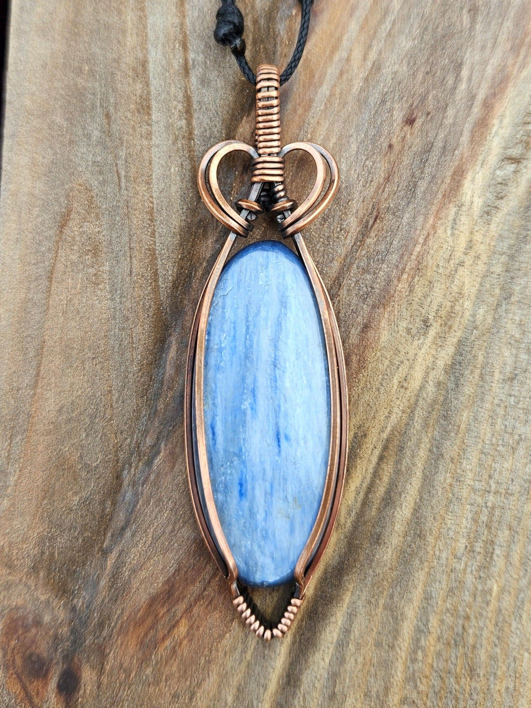 Kyanite and Copper Necklace