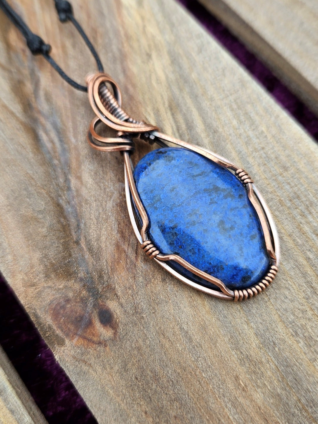 Dumortierite pendant on sale