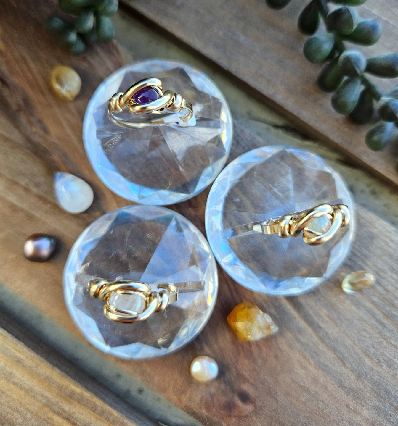 Amethyst And Gold Ring