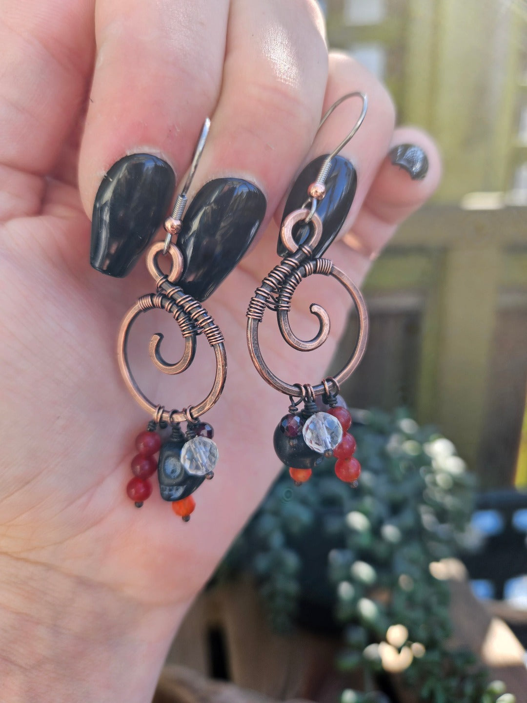 Spooky Dangle Earrings