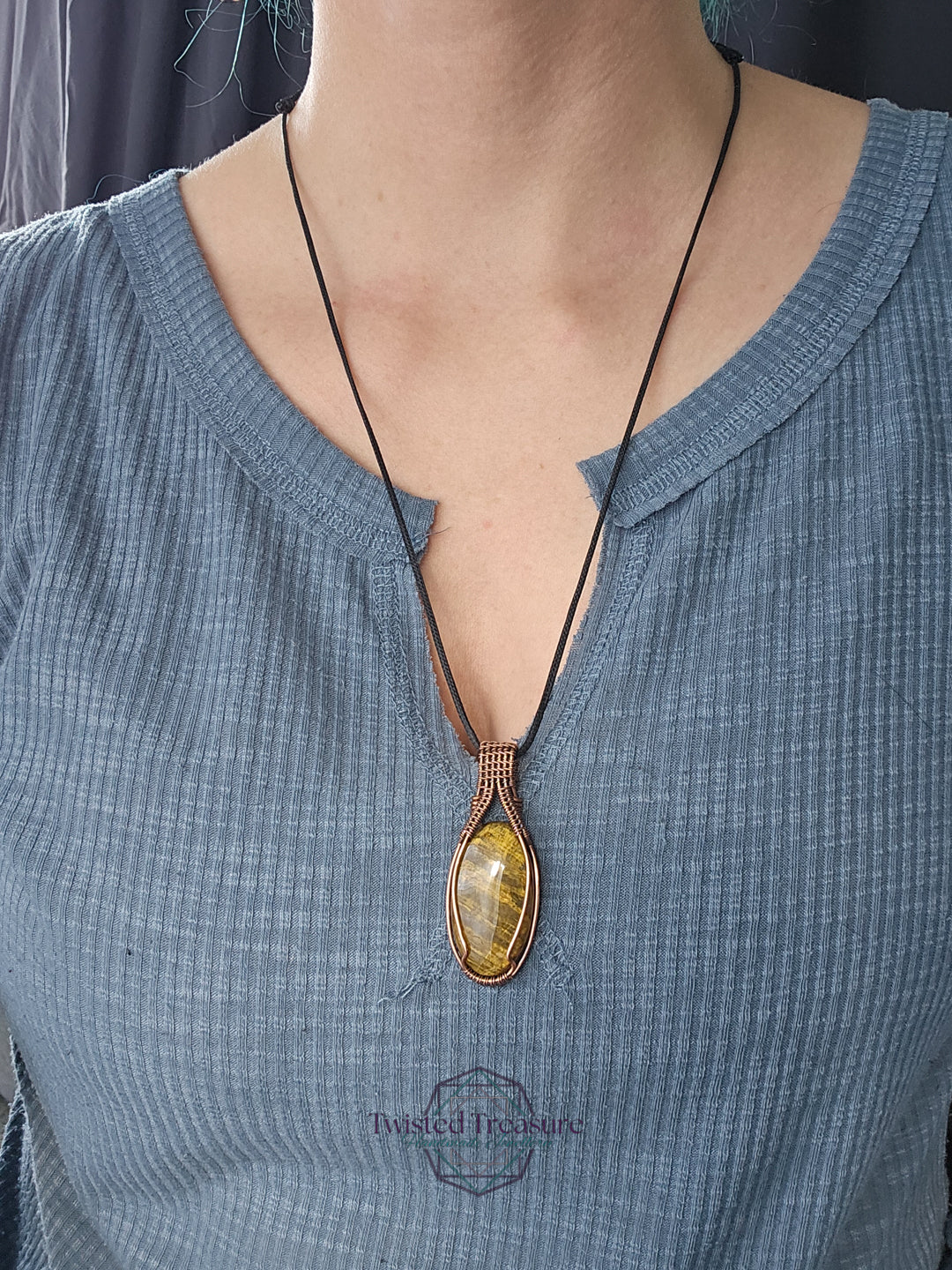 Nellite and Copper Necklace