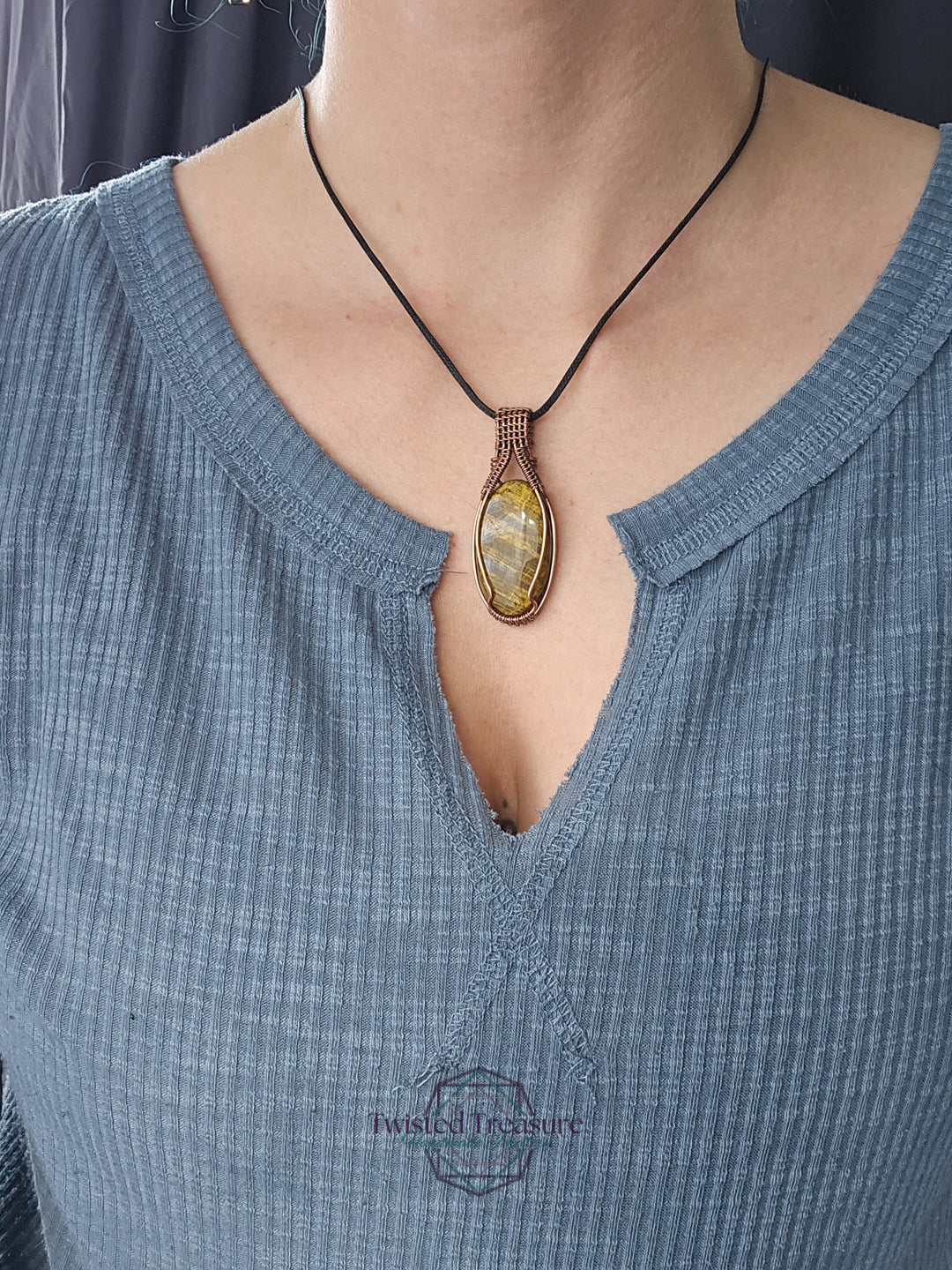Nellite and Copper Necklace