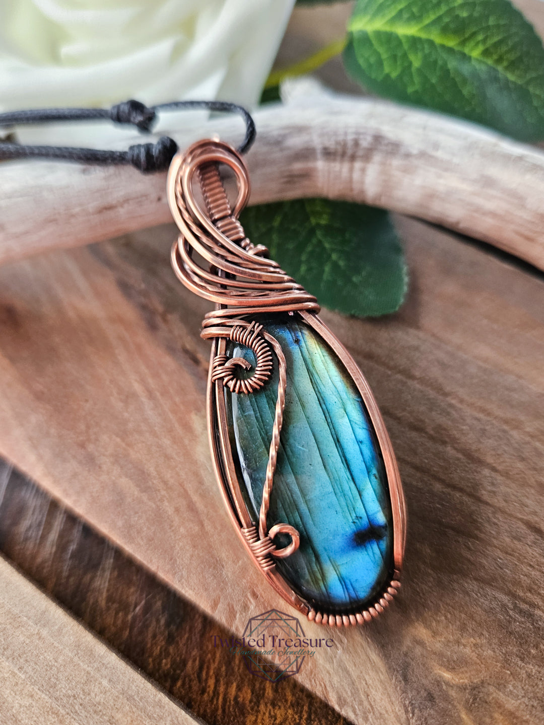 Labradorite and Copper Necklace