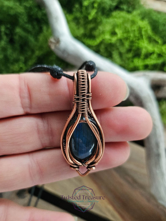 Labradorite Copper Necklace