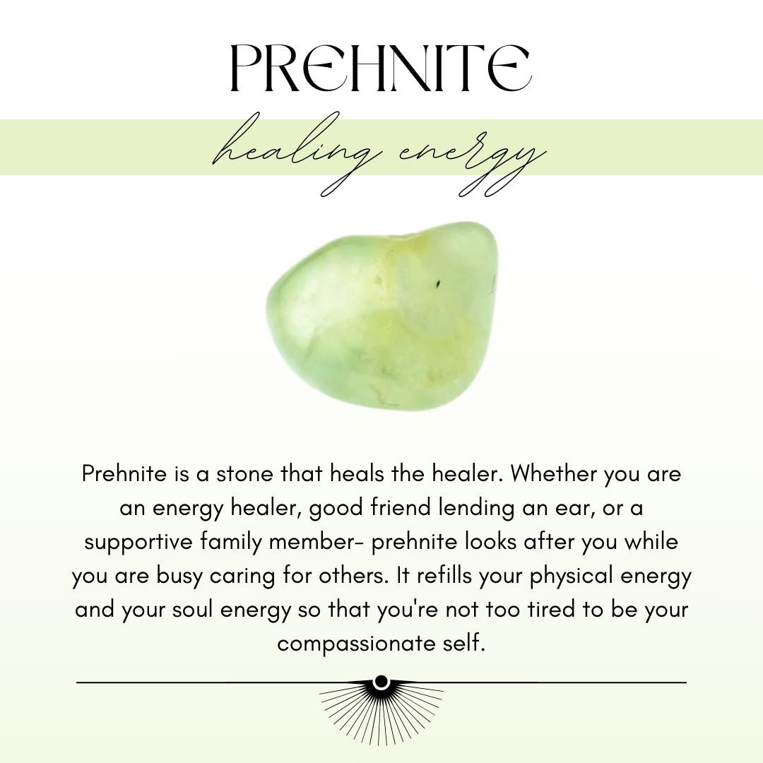 Prehnite and Copper Ladybird Necklace