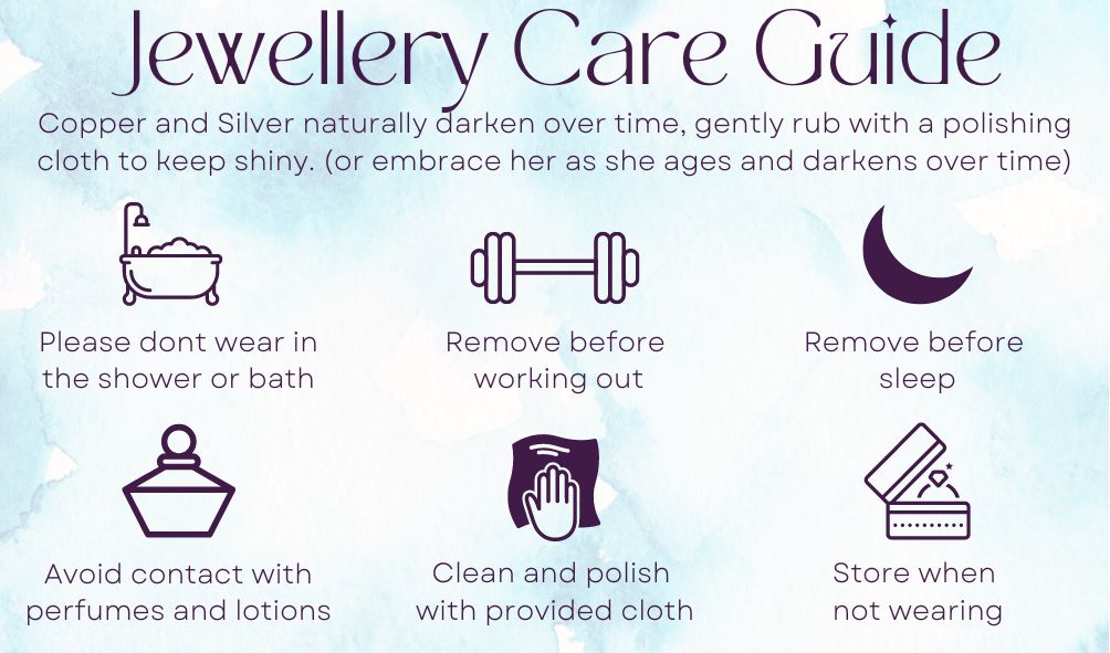 Copper 'Meander' Earrings - Pink Opal