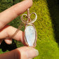 Moonstone and Rose Gold Necklace