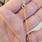 Upgrade - 14k Gold filled 18" Double-Rope Chain