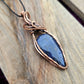 Iolite and Copper Necklace