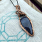 Iolite and Copper Necklace