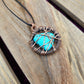 Turquoise and Copper 'Amulet' Necklace