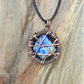 Lapis Lazuli and Copper 'Amulet' Necklace