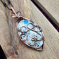 K2 Stone and Copper Paw Necklace