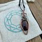 Red Tigers Eye and Copper Necklace