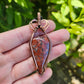 Conglomerate Jasper and Copper Necklace