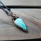 Chrysoprase and Copper Necklace