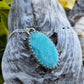 Amazonite and Sterling Silver Necklace