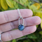 Labradorite and Sterling Silver Necklace