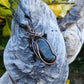 Gold Sheen Obsidian and Copper Necklace
