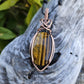 Tiger's Eye and Copper Necklace