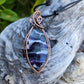 Rainbow Fluorite and Copper Necklace