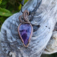 Amethyst and Copper Necklace