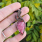 Thulite and Copper Necklace