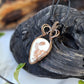 Scolecite and Copper Necklace