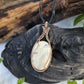 Crazy Lace Agate and Copper Necklace