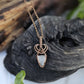 Grey Moonstone and Copper Necklace