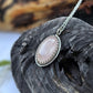 Rose Quartz and Sterling Silver Necklace