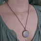 African Moonstone and Copper Necklace