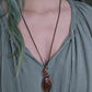 Garnet and Copper Necklace