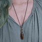 Bloodstone and Copper Necklace