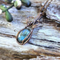 Labradorite and Copper Necklace