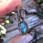 Labradorite and Copper Necklace