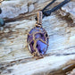 Amethyst and Copper Tree Necklace