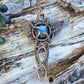 Labradorite and Copper 'Dwarven Star' Necklace