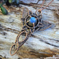 Labradorite and Copper 'Dwarven Star' Necklace