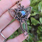 Labradorite and Copper 'Dwarven Star' Necklace