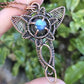 Labradorite and Copper 'Dwarven Star' Necklace