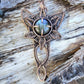 Labradorite and Copper 'Dwarven Star' Necklace