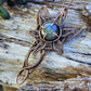 Labradorite and Copper 'Dwarven Star' Necklace