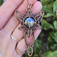 Labradorite and Copper 'Dwarven Star' Necklace