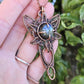 Labradorite and Copper 'Dwarven Star' Necklace