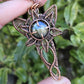 Labradorite and Copper 'Dwarven Star' Necklace