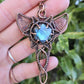 Labradorite and Copper 'Dwarven Star' Necklace