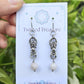 Chainmail Earrings - Kunzite