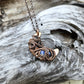 Mini Chaos Moon Necklace - Ethereal